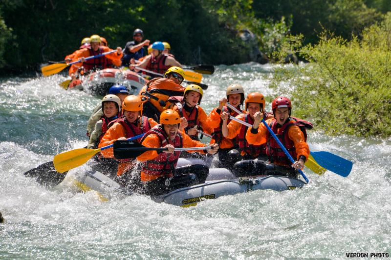 GrandCanyon multiactivities formula in the Verdon Buena Vista Rafting